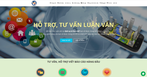 Theme dịch vụ tri thức
