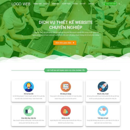 Theme thiết kế web