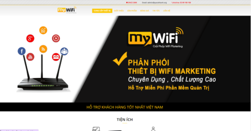 Theme wifi công nghệ thông tin