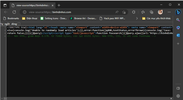 Nén HTML trên WordPress tăng tốc độ tải trang cho website